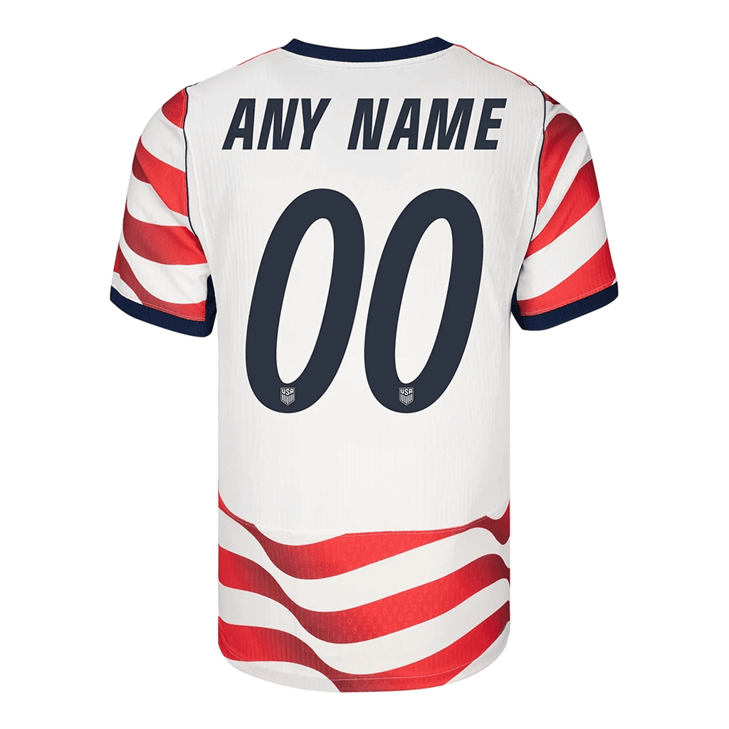 Custom USMNT World Cup 2026 Stripes Jersey USA FIFA World Cup Jersey Gifts For Soccer Supports - Image 2