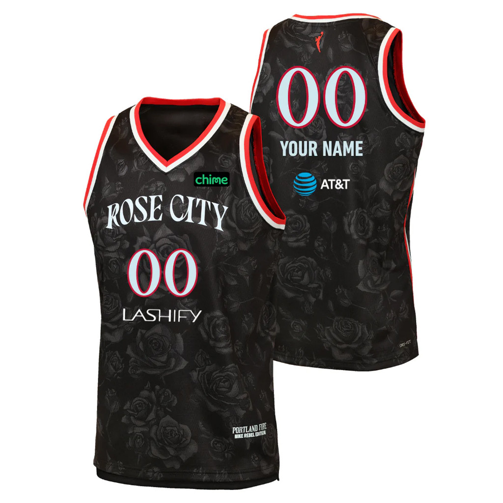 Customized Portland Fire Merch 2026 Rose City Portland Fire Basketball Jersey Fan Apparel