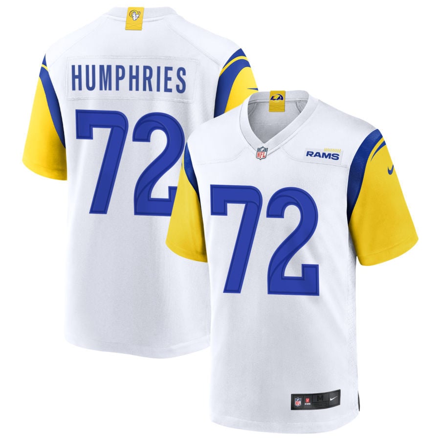 D.J. Humphries Los Angeles Rams 2025 Alternate Jersey - White