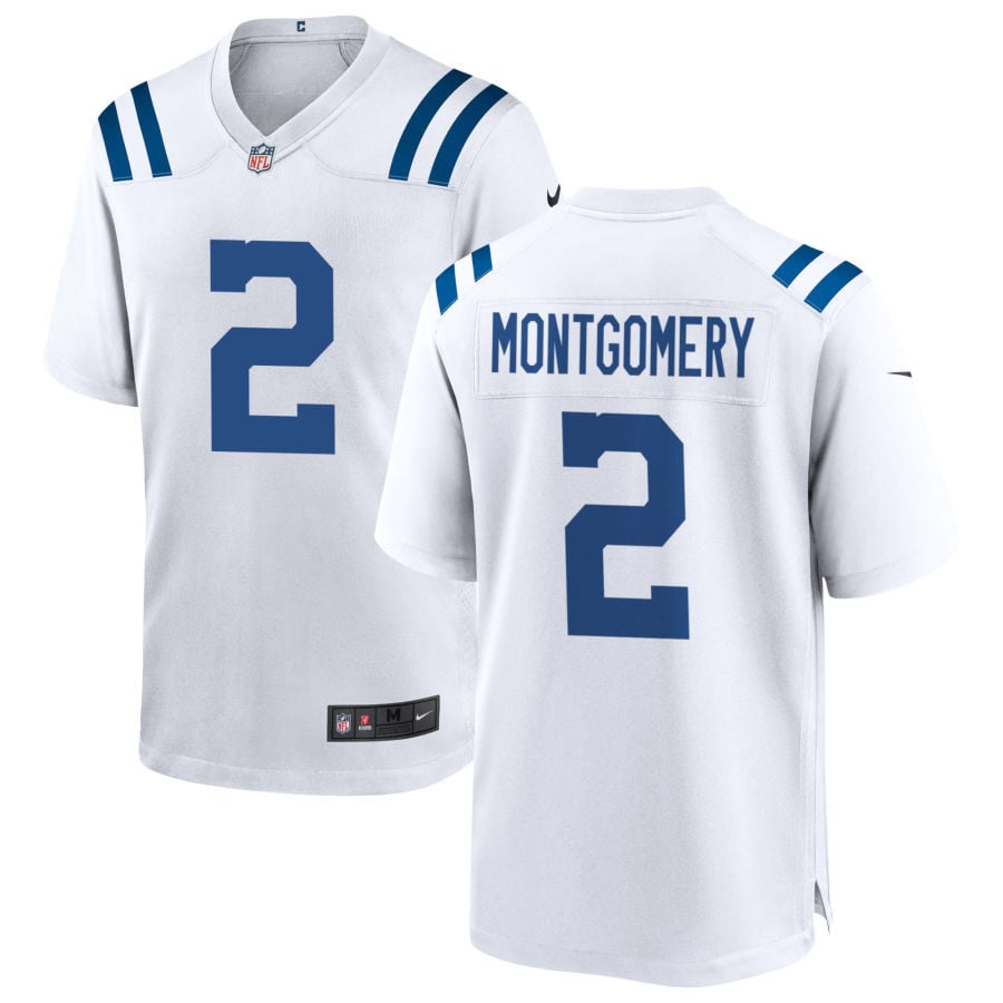 D.J. Montgomery Indianapolis Colts 2025 Game Jersey - White