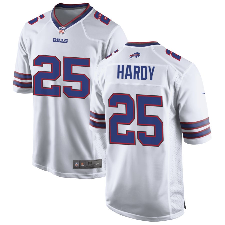Daequan Hardy Buffalo Bills 2025 Game Jersey - White