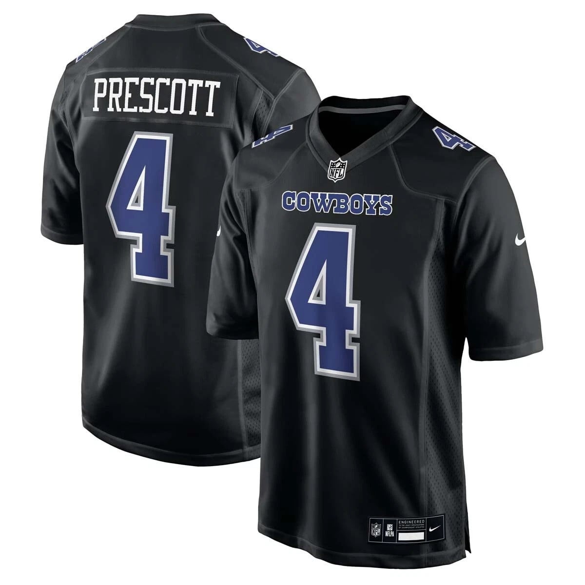 Dak Prescott Dallas Cowboys 2025 Game Jersey - Black