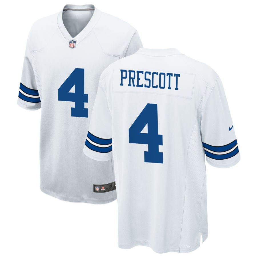 Dak Prescott Dallas Cowboys 2025 Game Jersey - White