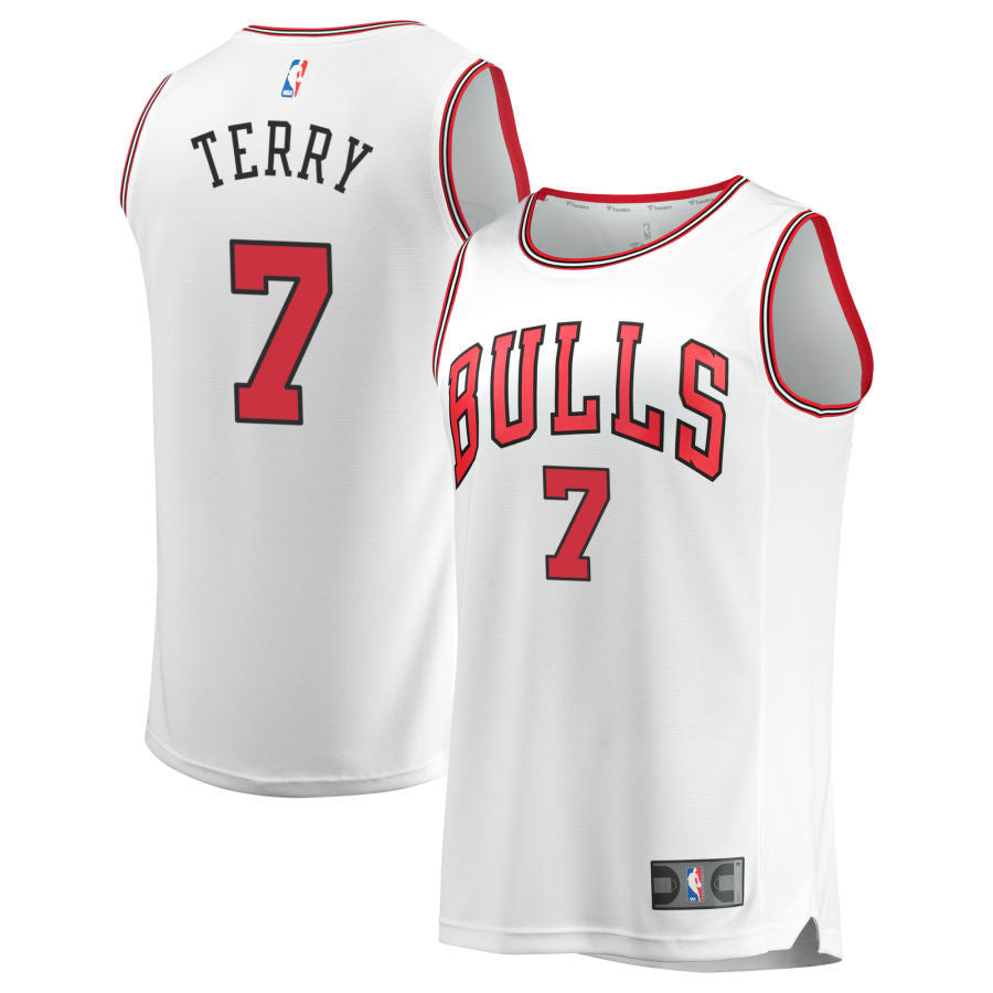 Dalen Terry Chicago Bulls 2025 Association Edition Jersey - White
