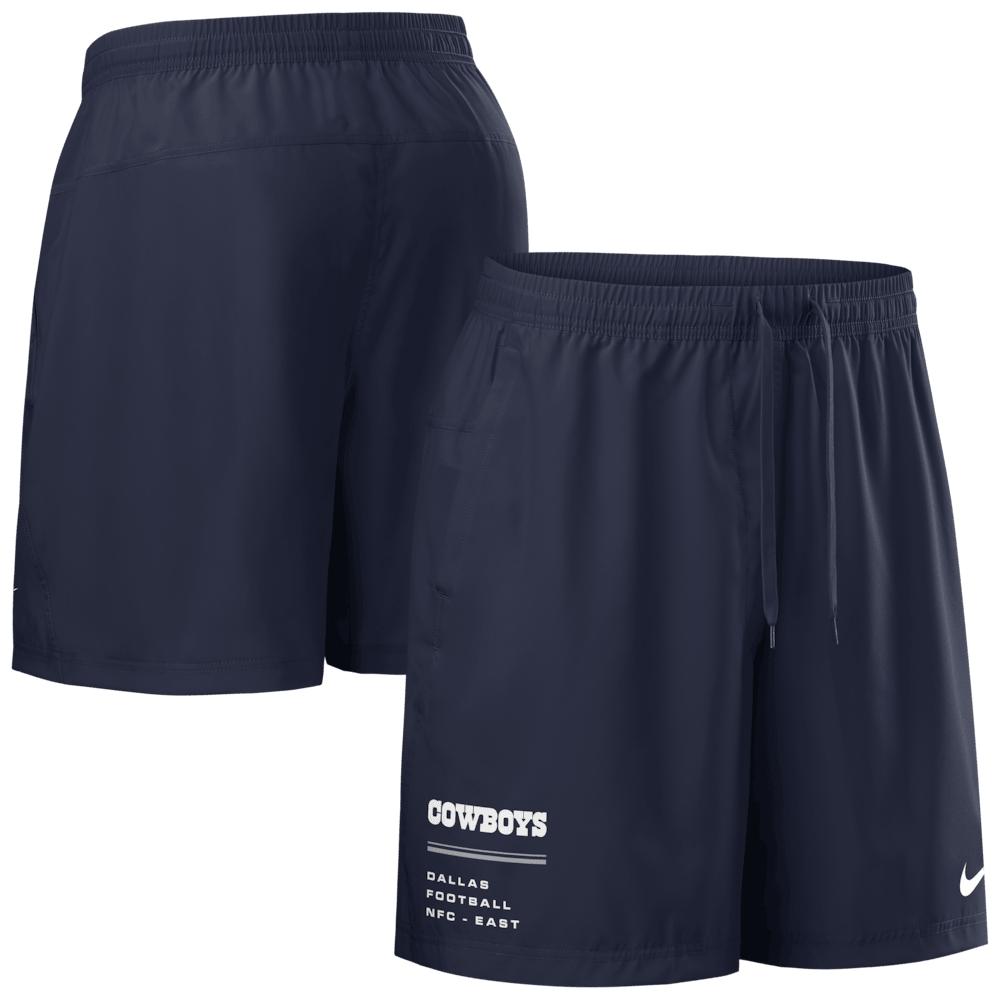 Dallas Cowboys Merch - Men's Form Dri-FIT Shorts, Navy - Football Gift Idea