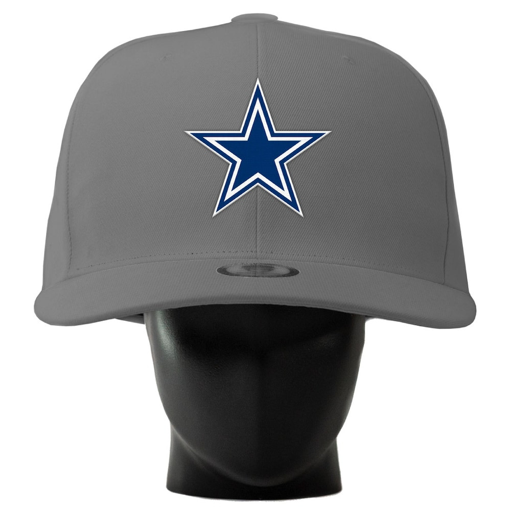 Dallas Cowboys Merch - Unisex Noggin Boss Gray Oversized Hat - American Football Gifts