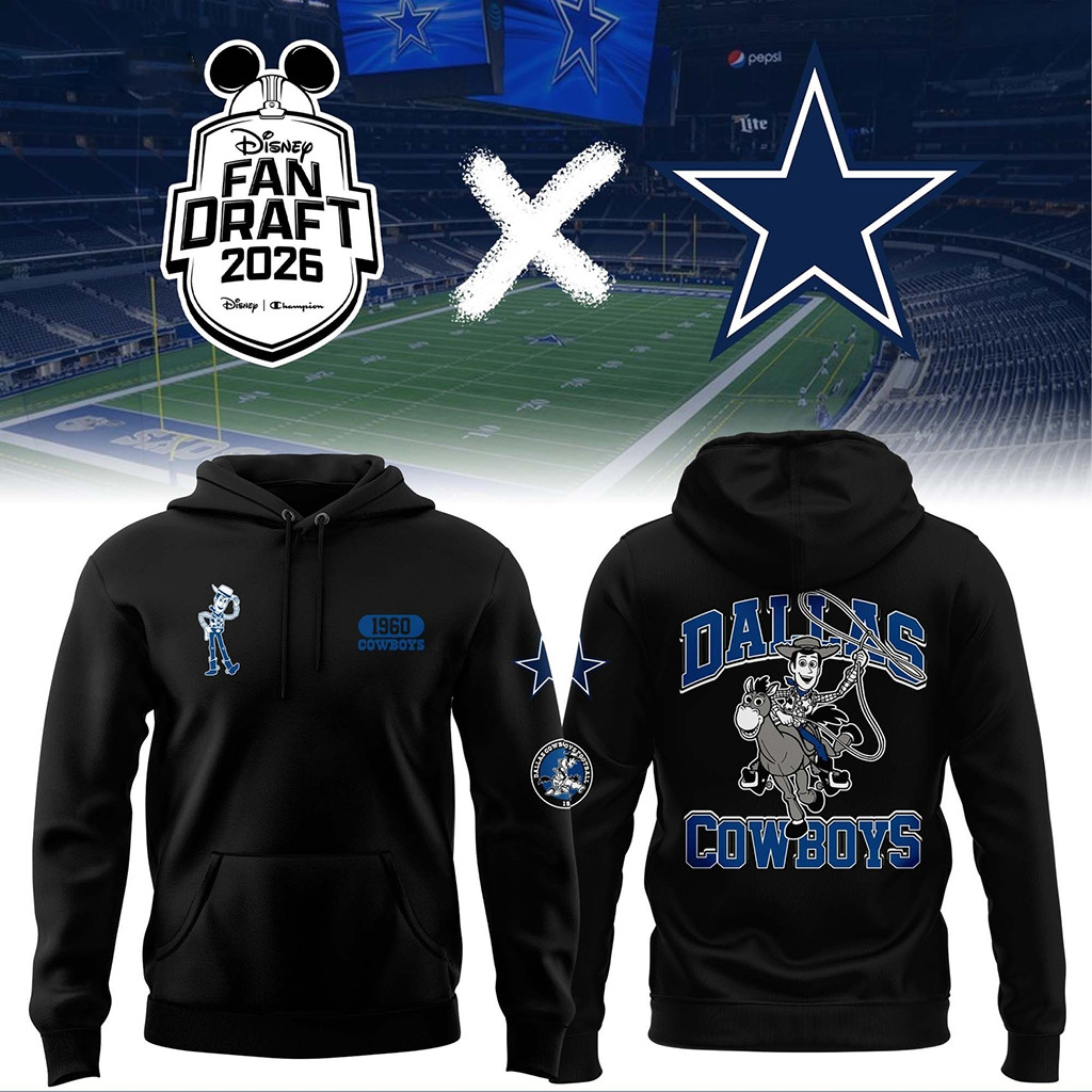 Dallas Cowboys X Woody D Fan Draft 2026 Hoodie Dallas Cowboys Merch Gift For Brothers