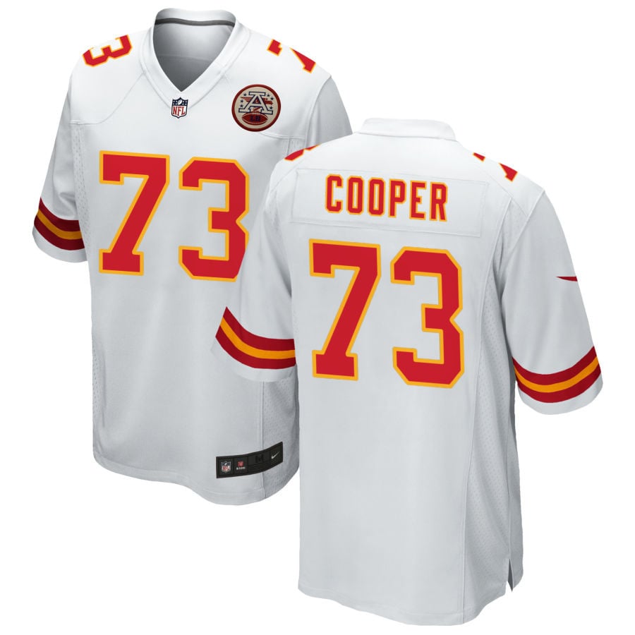 Dalton Cooper Kansas City Chiefs 2025 Game Jersey - White