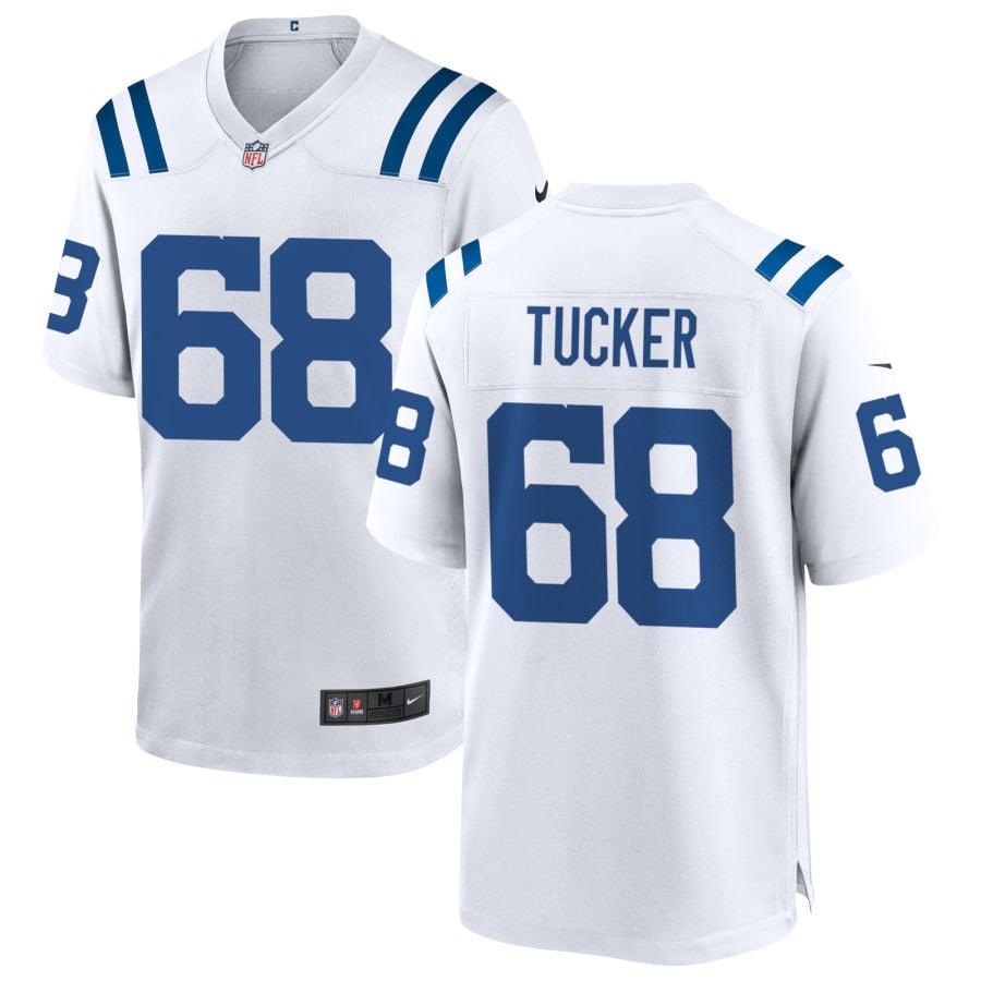 Dalton Tucker Indianapolis Colts 2025 Game Jersey - White