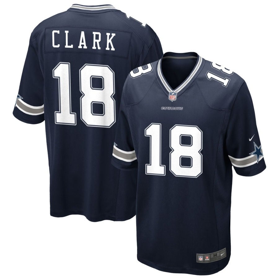 Damone Clark Dallas Cowboys 2025 Game Jersey - Navy