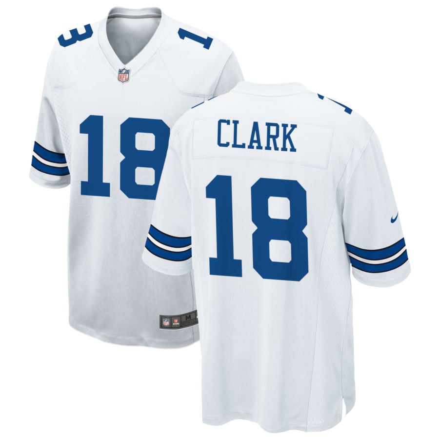Damone Clark Dallas Cowboys 2025 Game Jersey - White