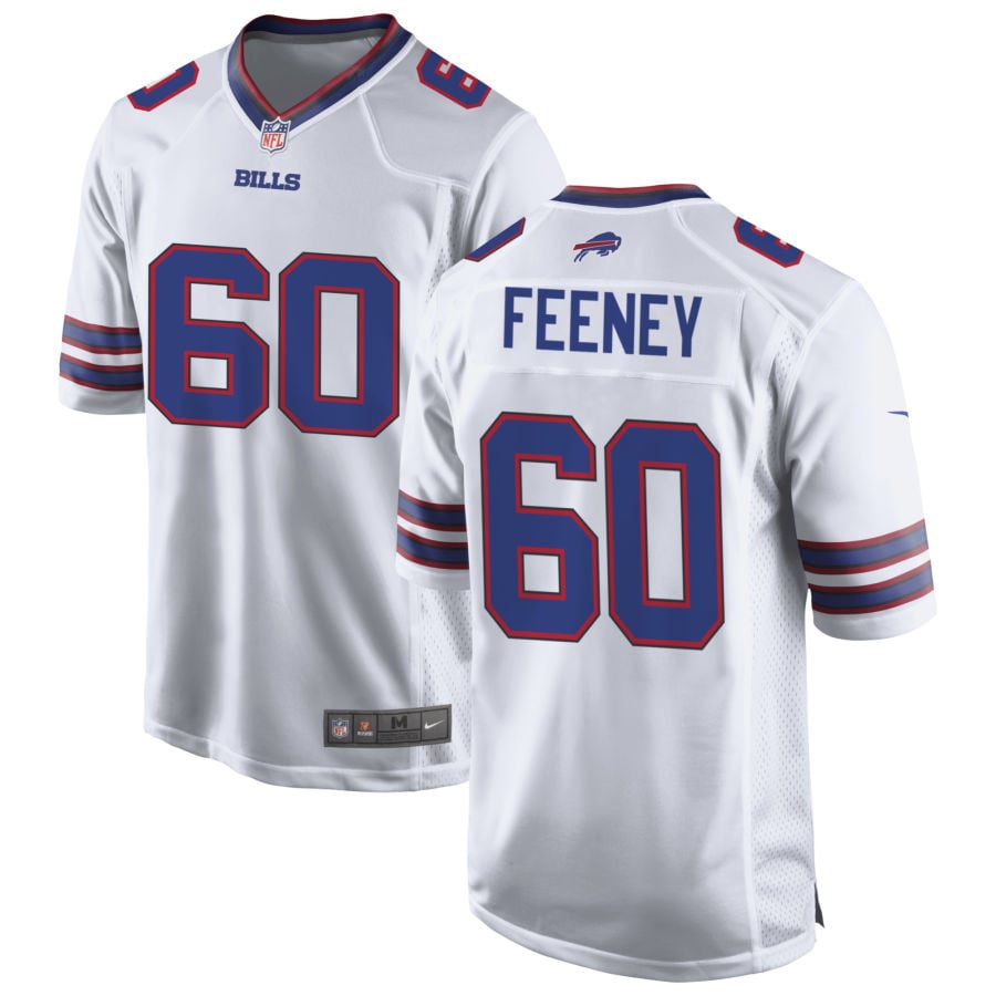 Dan Feeney Buffalo Bills 2025 Game Jersey - White