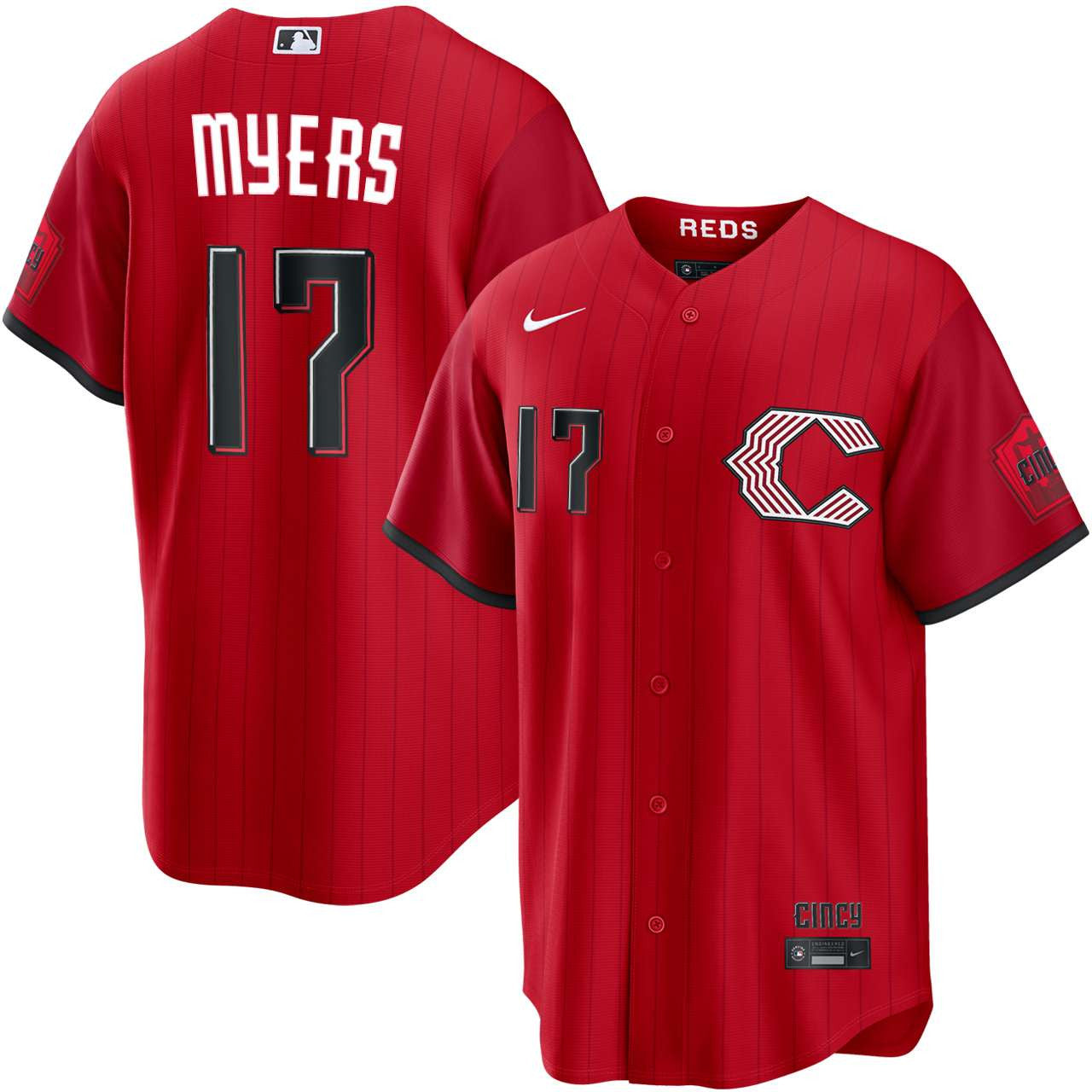 Dane Myers Cincinnati Reds 2026 City Connect Limited Jersey - Red