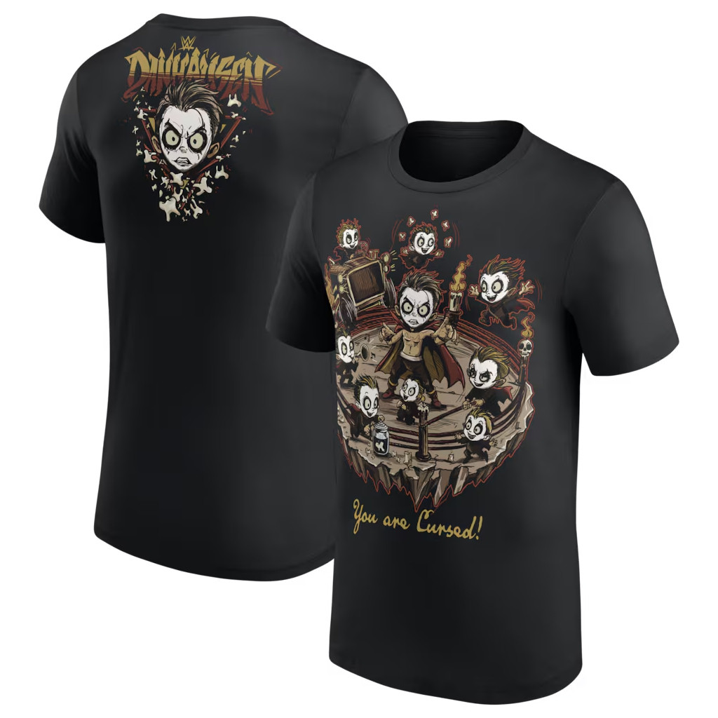 Danhausen Merch 2026 Black Danhausen And The Minis T-Shirt You Are Cursed Shirt WWE Fans Gifts