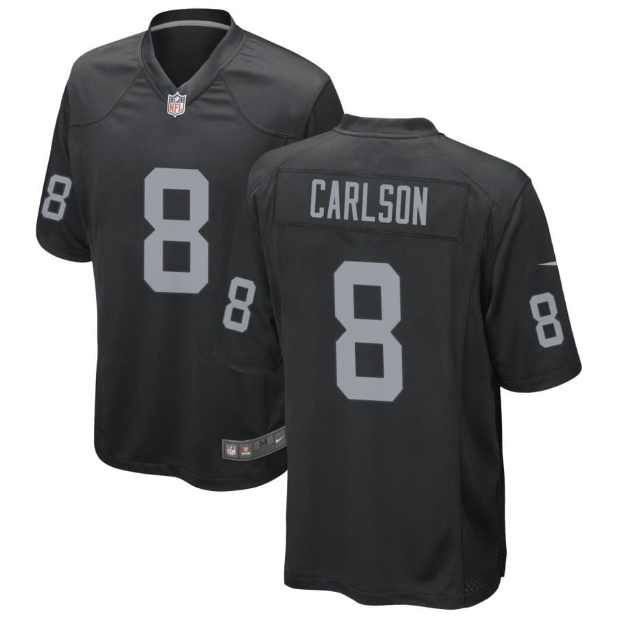 Daniel Carlson Las Vegas Raiders 2025 Game Jersey - Black