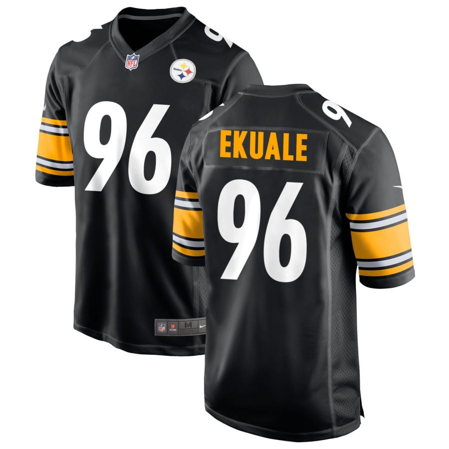 Daniel Ekuale Pittsburgh Steelers 2025 Game Jersey - Black