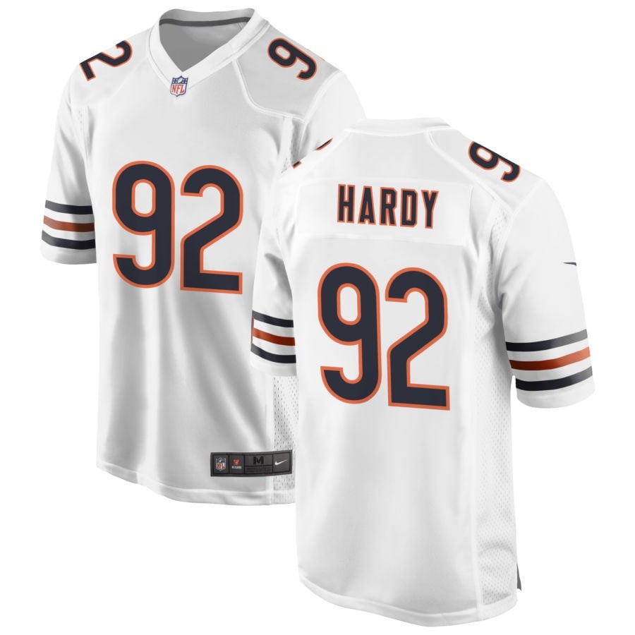 Daniel Hardy Chicago Bears 2025 Game Jersey - White