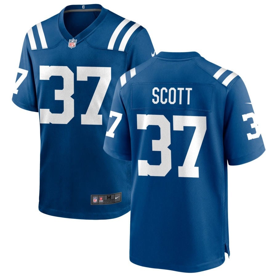 Daniel Scott Indianapolis Colts 2025 Game Jersey - Royal