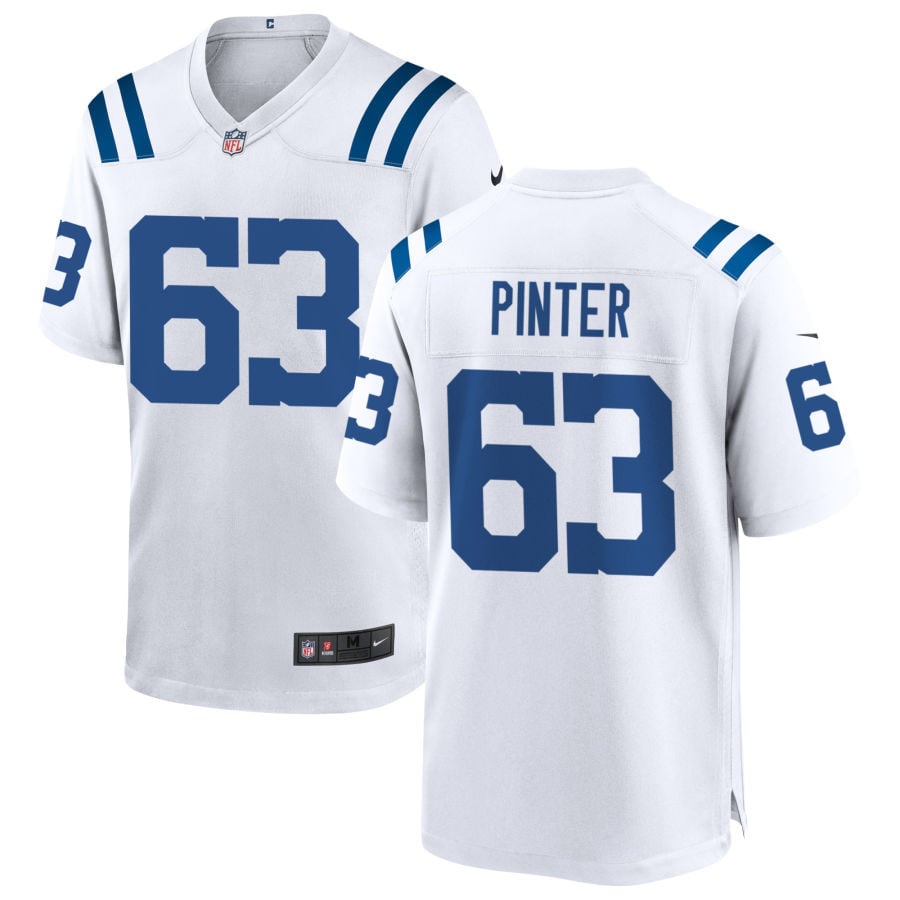 Danny Pinter Indianapolis Colts 2025 Game Jersey - White