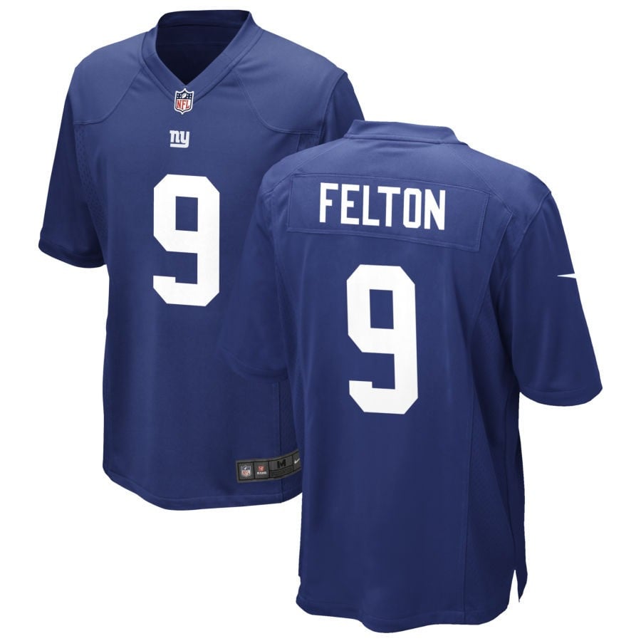 Da'Quan Felton New York Giants 2025 Game Jersey - Royal