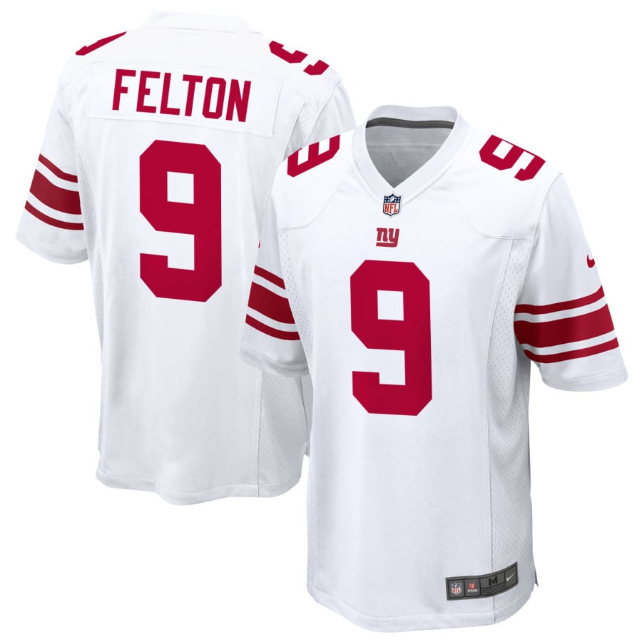 Da'Quan Felton New York Giants 2025 Game Jersey - White
