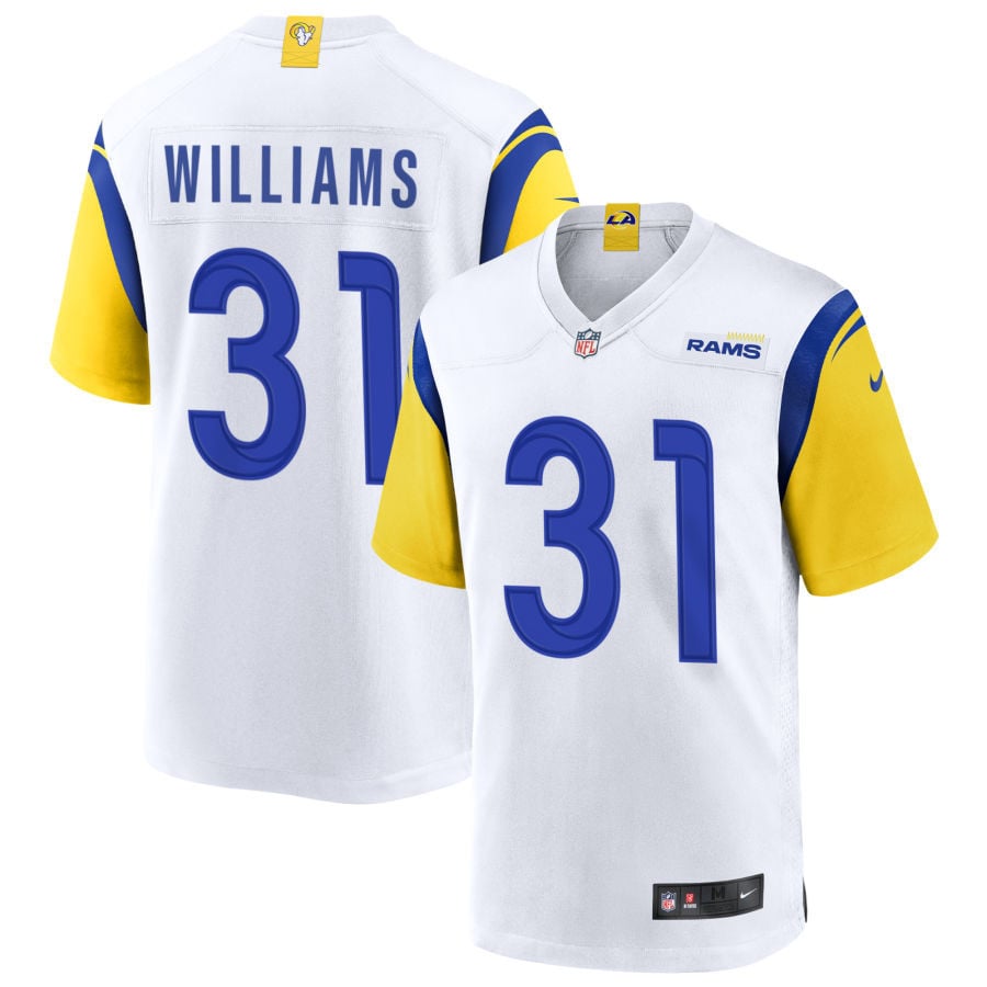 Darious Williams Los Angeles Rams 2025 Alternate Jersey - White