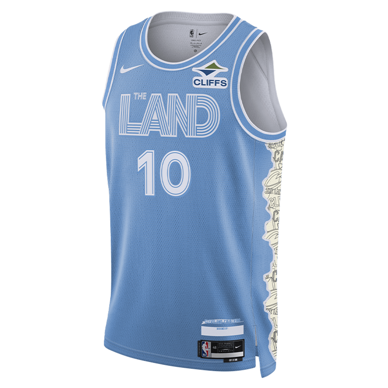 Darius Garland Cleveland Cavaliers 2025 City Swingman Jersey 2 Darius Garland Cleveland Cavaliers 2025 City Swingman Jersey - Image 2
