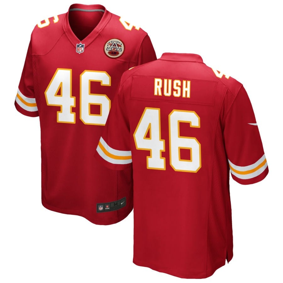 Darius Rush Kansas City Chiefs 2025 Game Jersey - Red