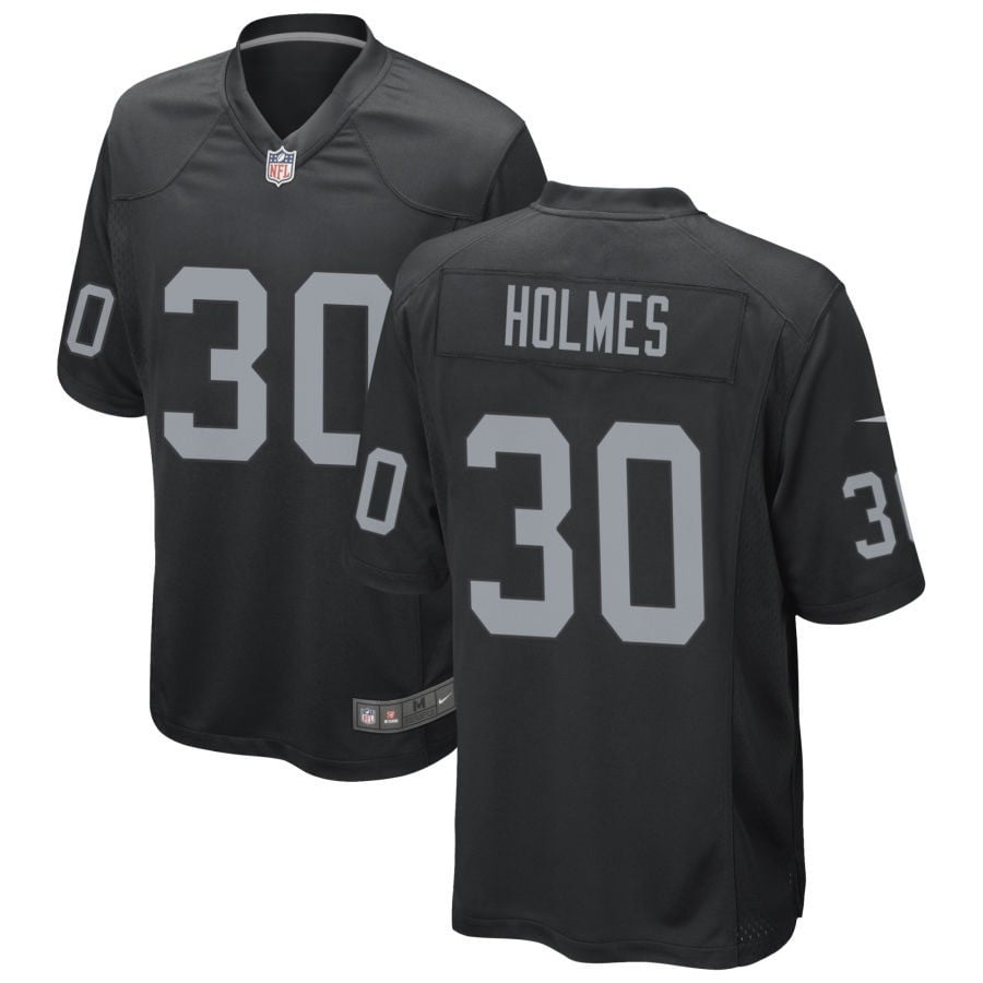 Darnay Holmes Las Vegas Raiders 2025 Game Jersey - Black