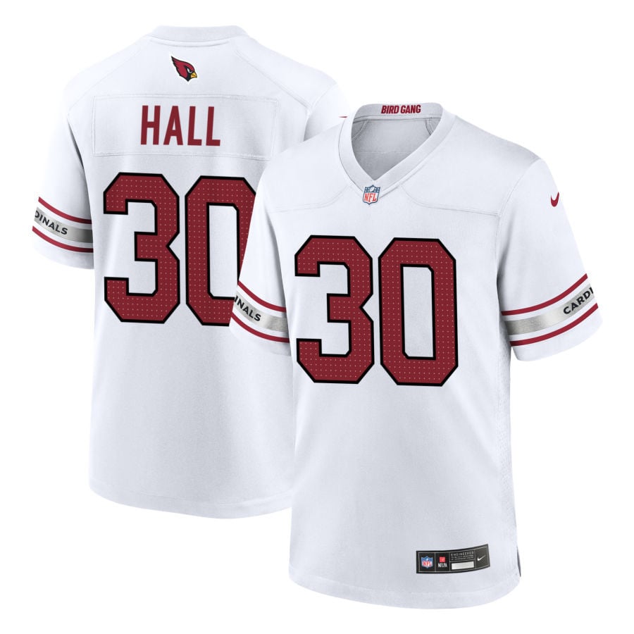 Darren Hall Arizona Cardinals 2025 Game Jersey - White