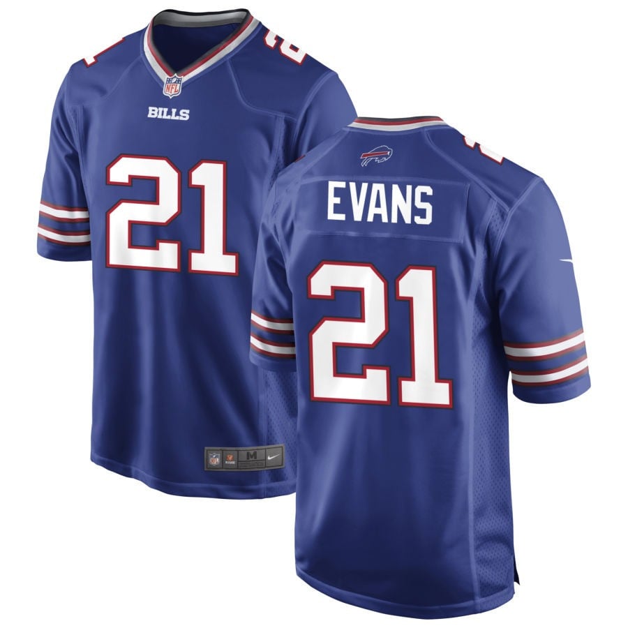 Darrynton Evans Buffalo Bills 2025 Game Jersey - Royal