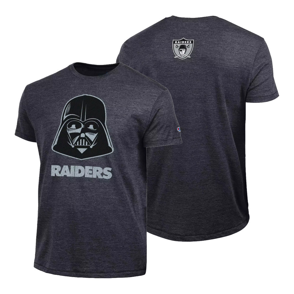 Darth Vader X LV Raiders T-Shirt NFL Disney Champion Collab Clothing LV Raiders Merch Fan Gifts