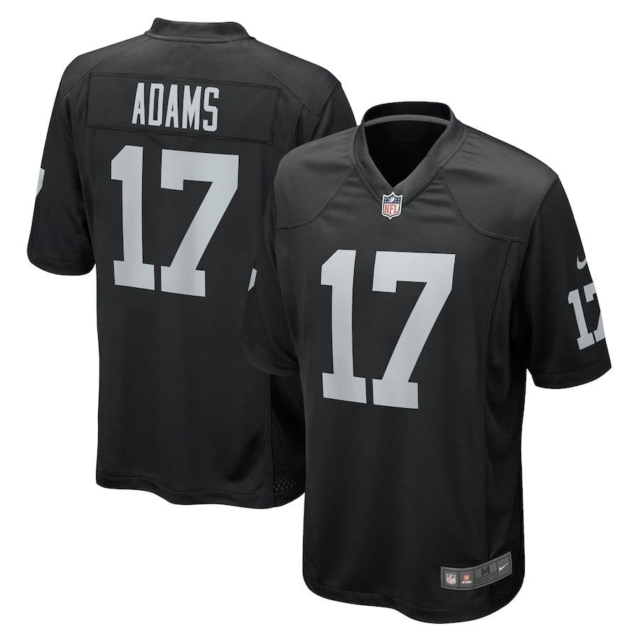 Davante Adams Las Vegas Raiders 2025 Game Jersey - Black