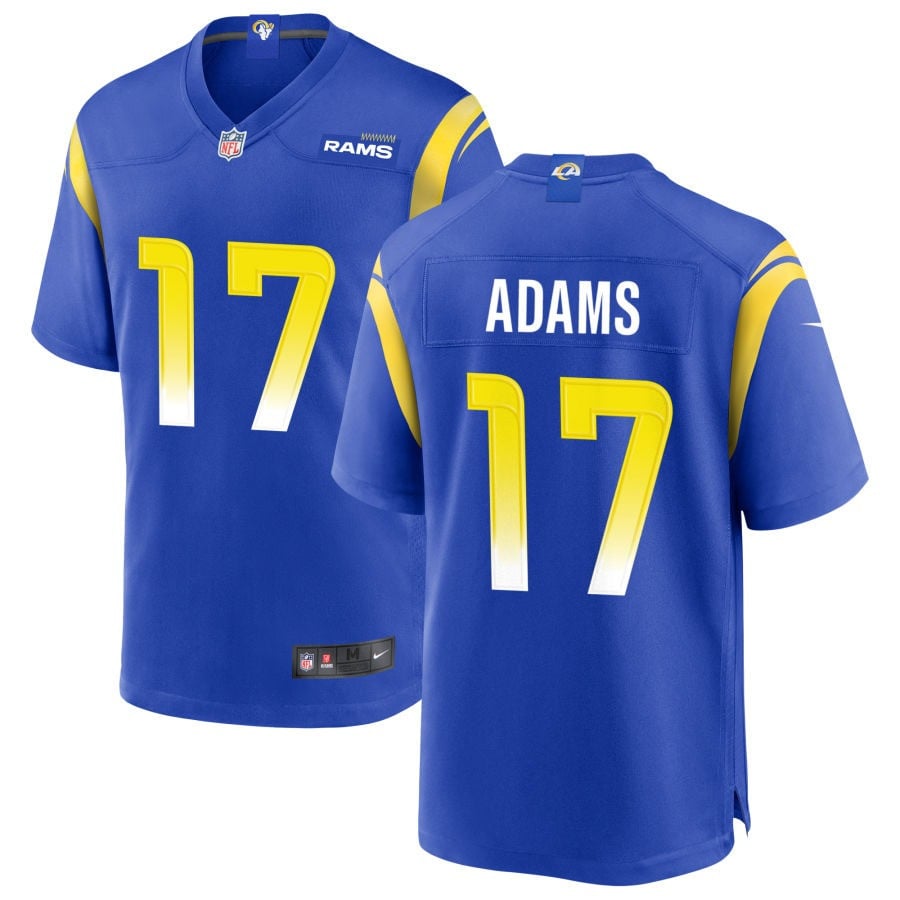 Davante Adams Los Angeles Rams 2025 Game Jersey - Royal