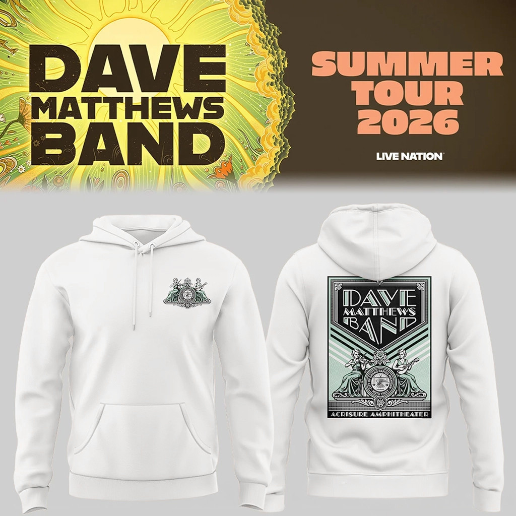 Dave Matthews Band Summer Tour 2026 At Grand Rapids Mi Hoodie DMB Merch Gift For Band Fans