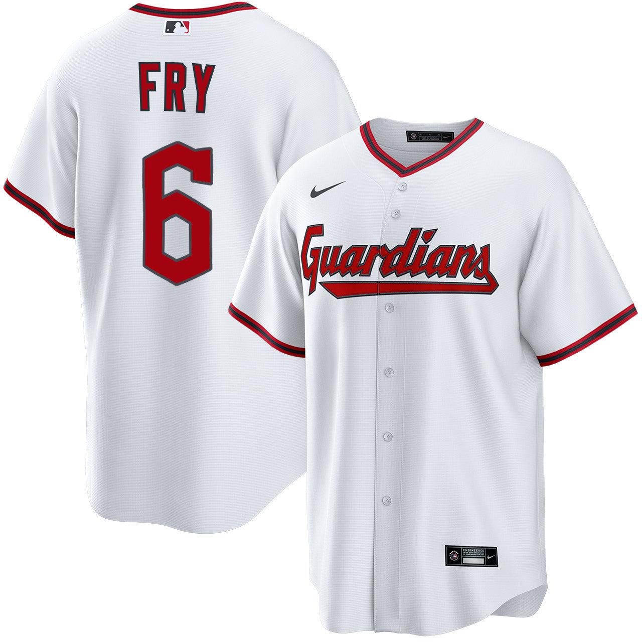 David Fry Cleveland Guardians 2026 Home Jersey - White