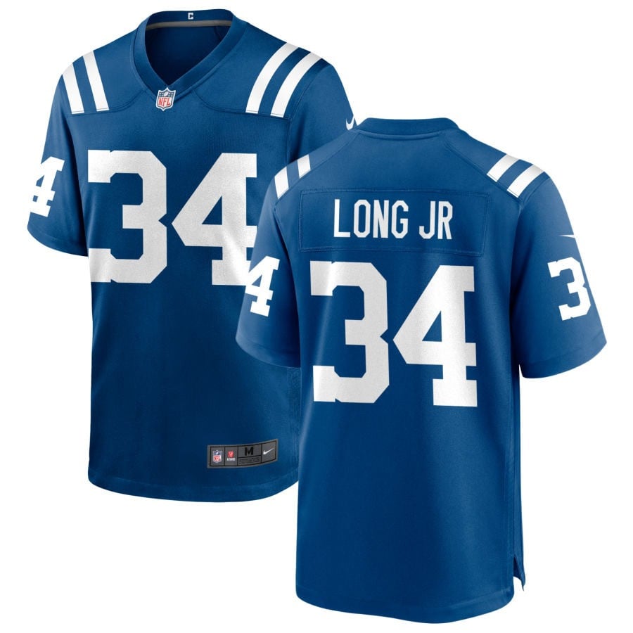David Long Jr. Indianapolis Colts 2025 Game Jersey - Royal