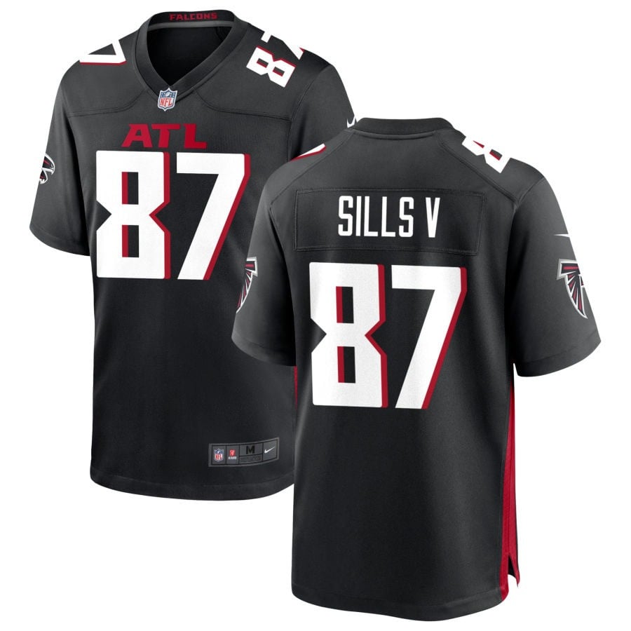 David Sills V Atlanta Falcons 2025 Game Jersey - Black