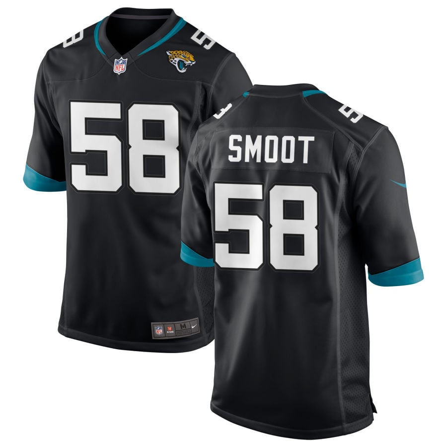 Dawuane Smoot Jacksonville Jaguars 2025 Game Jersey - Black