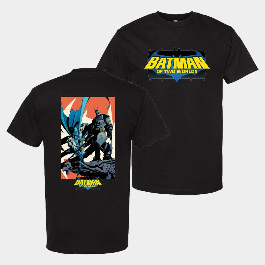 DC Comics Merch 2026 Batman Of Two Worlds T-Shirt Birthday Gift For Husband