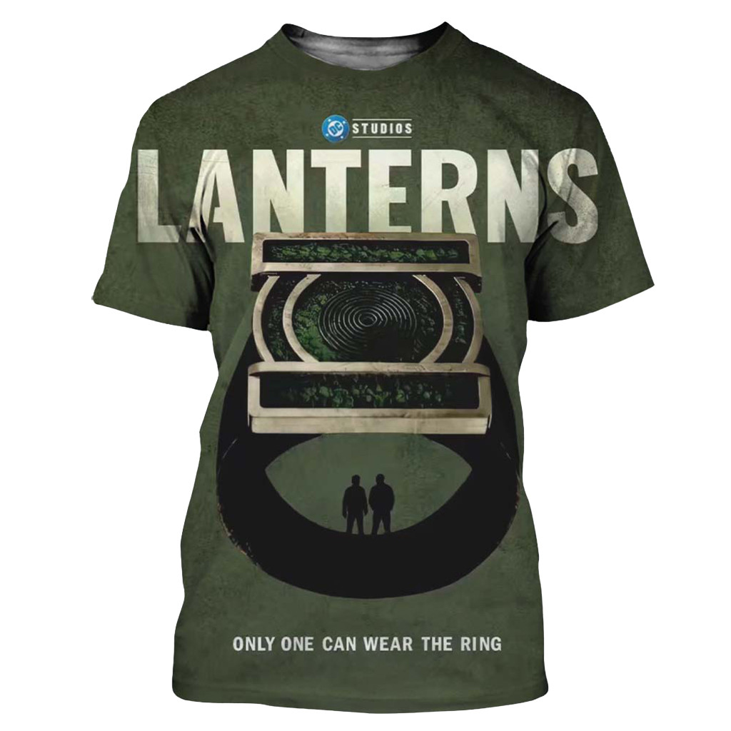 DC Studios Lanterns Series Only One Can Wear The Ring T-Shirt Lanterns Series Merch Fan Gifts