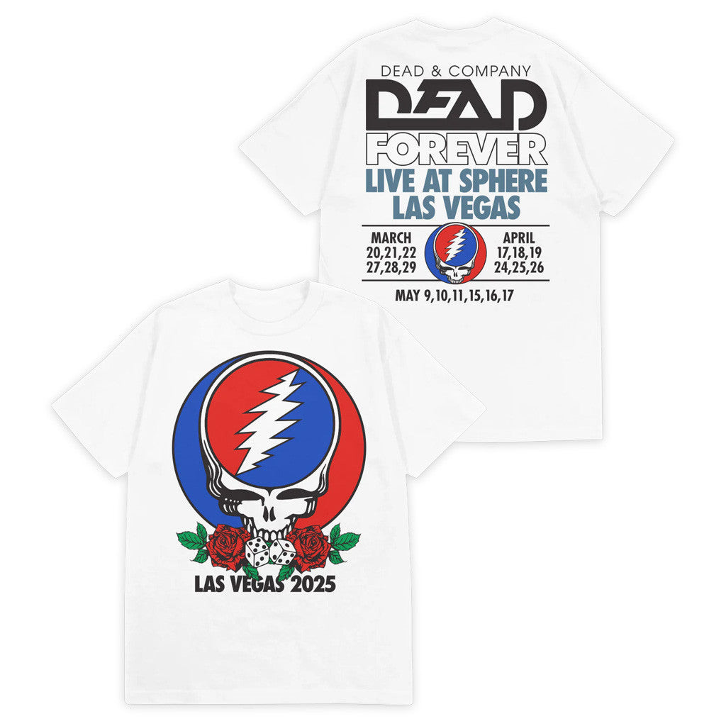 Dead And Company Merch Dead Forever Spring 2025 T-Shirt Gifts For Dad