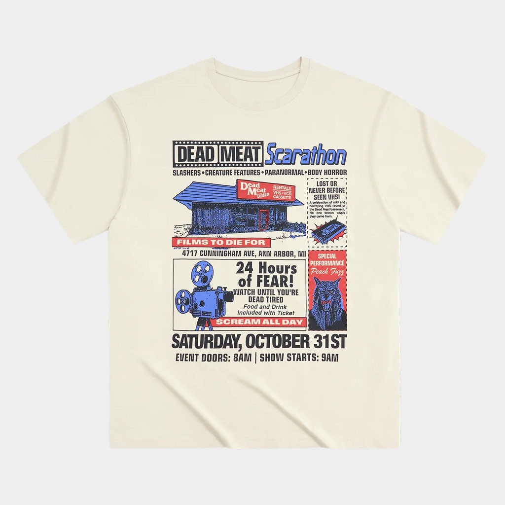 Dead Meat Merch 2026 DM x Creep Scarathon T-Shirt Best Gifts For YouTube Fan