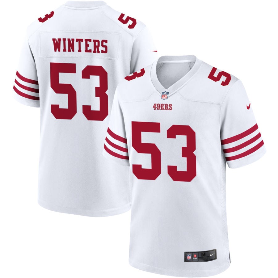 Dee Winters San Francisco 49ers 2025 Game Player Jersey - White