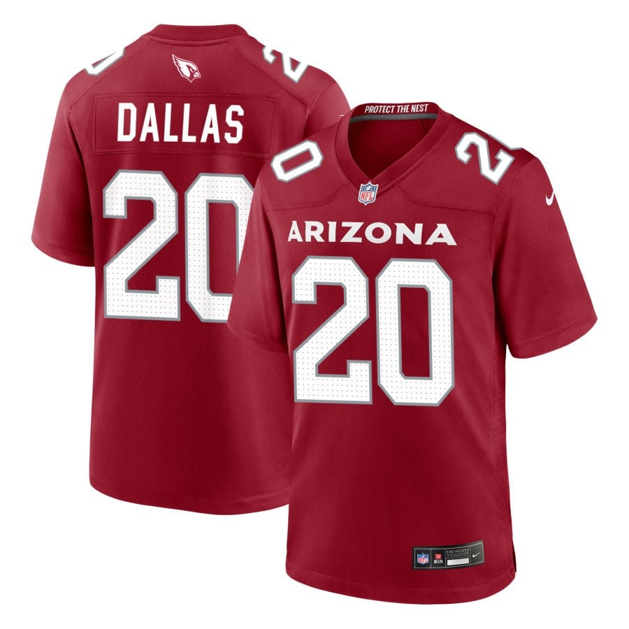 DeeJay Dallas Arizona Cardinals 2025 Game Jersey - Cardinal