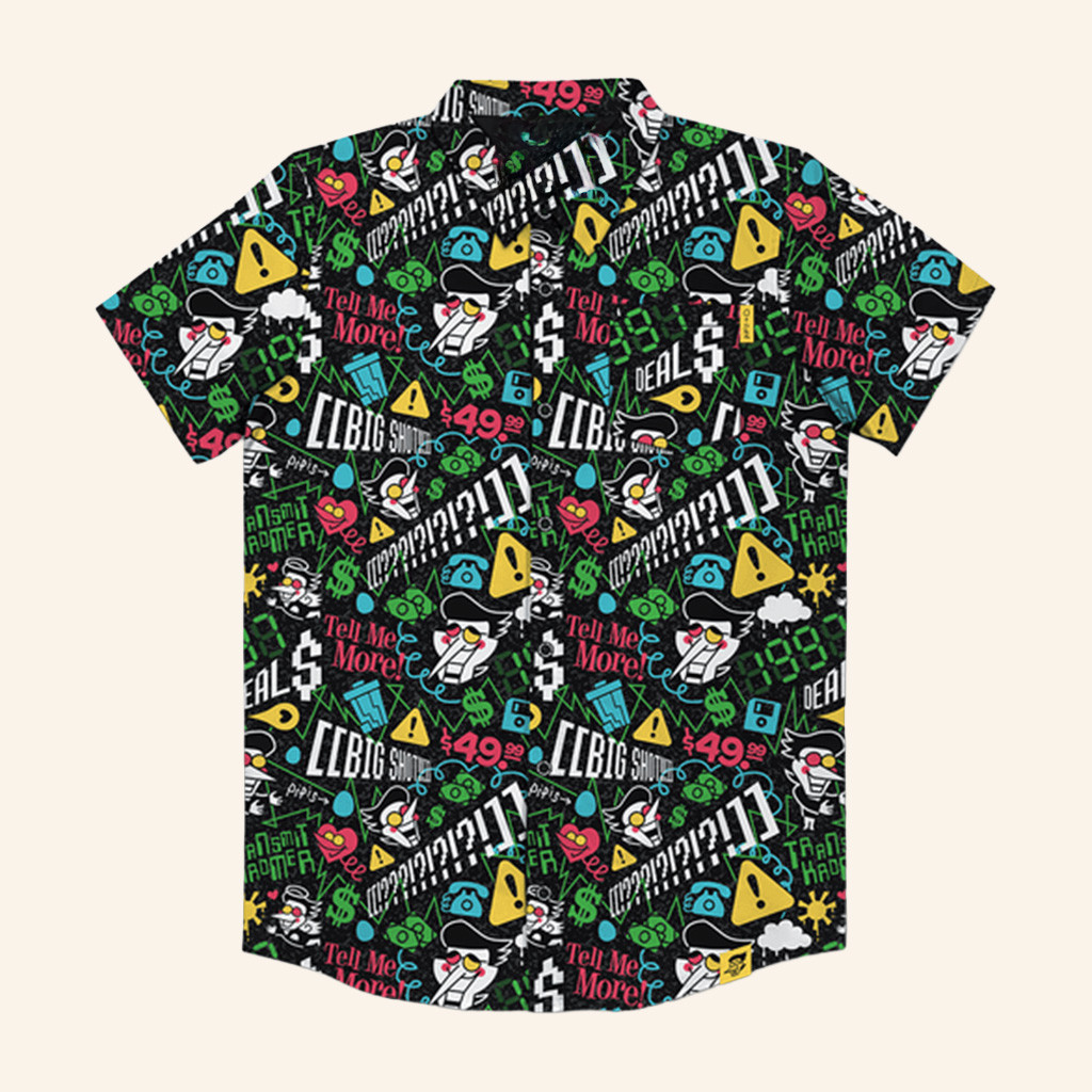 Deltarune Merch Spamton Button Up Shirt Christmas Gift Ideas For Boyfriend