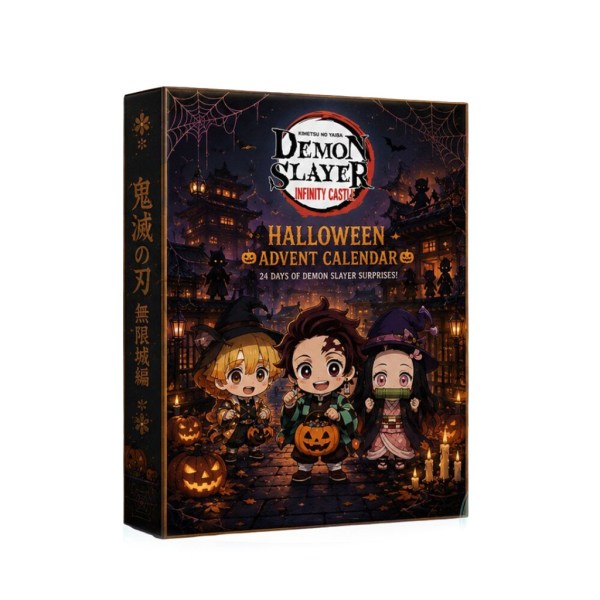 Demon Slayer Infinity Castle Halloween Advent Calendar 24 Acrylic Charms Anime Fan Gifts - Image 2