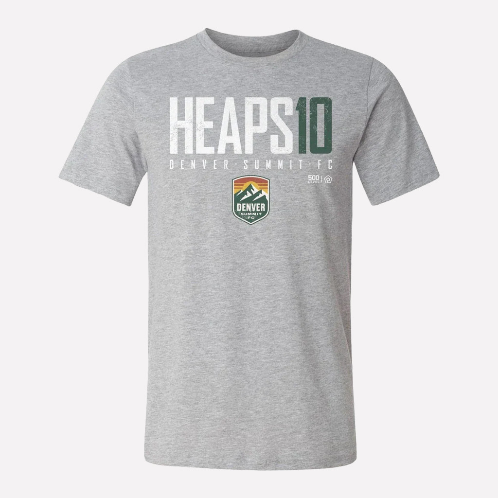 Denver Summit FC Merch 2026 Lindsey Heaps Denver Summit FC Elite T-Shirt Gifts For BFF