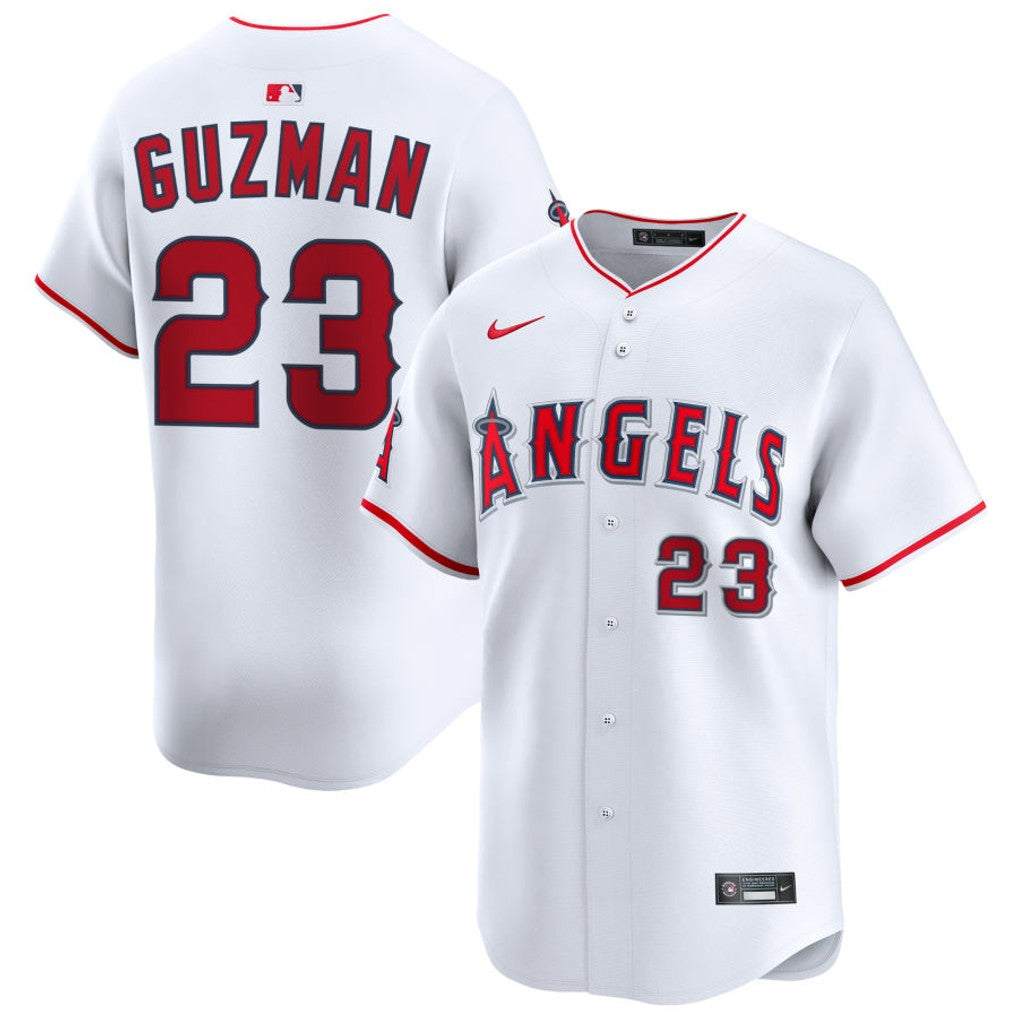 Denzer Guzman Los Angeles Angels 2026 Home Limited Jersey - White