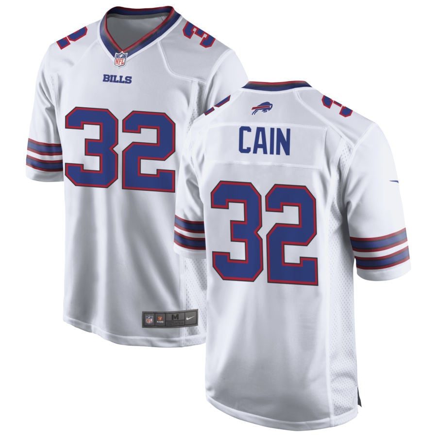 Deon Cain Buffalo Bills 2025 Game Jersey - White